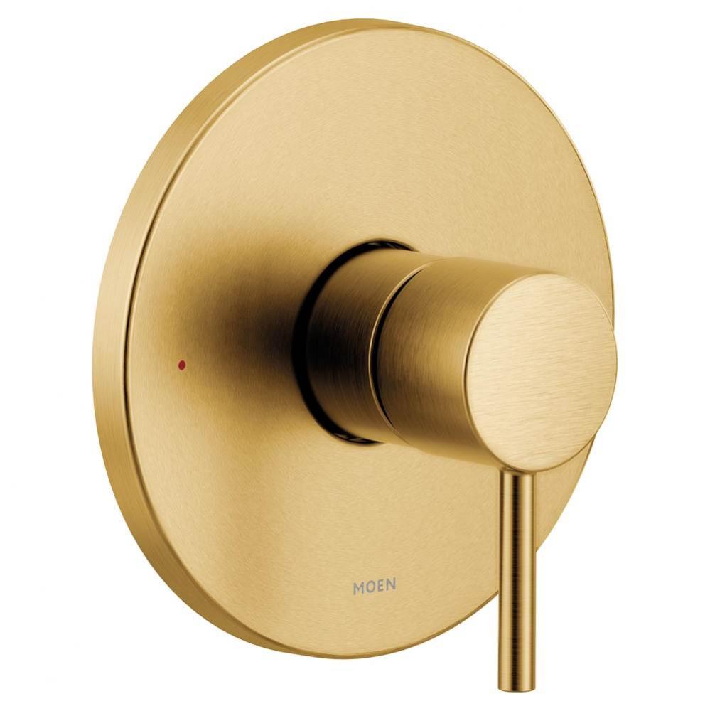 Align M-CORE 3-Series 1-Handle Valve Trim Kit in Brushed Gold (Valve Sold Separately)