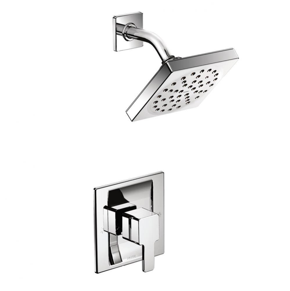 90-Degree Eco-Performance Single-Handle 1-Spray Shower Faucet Trim Kit in Chrome (Valve Sold Separ