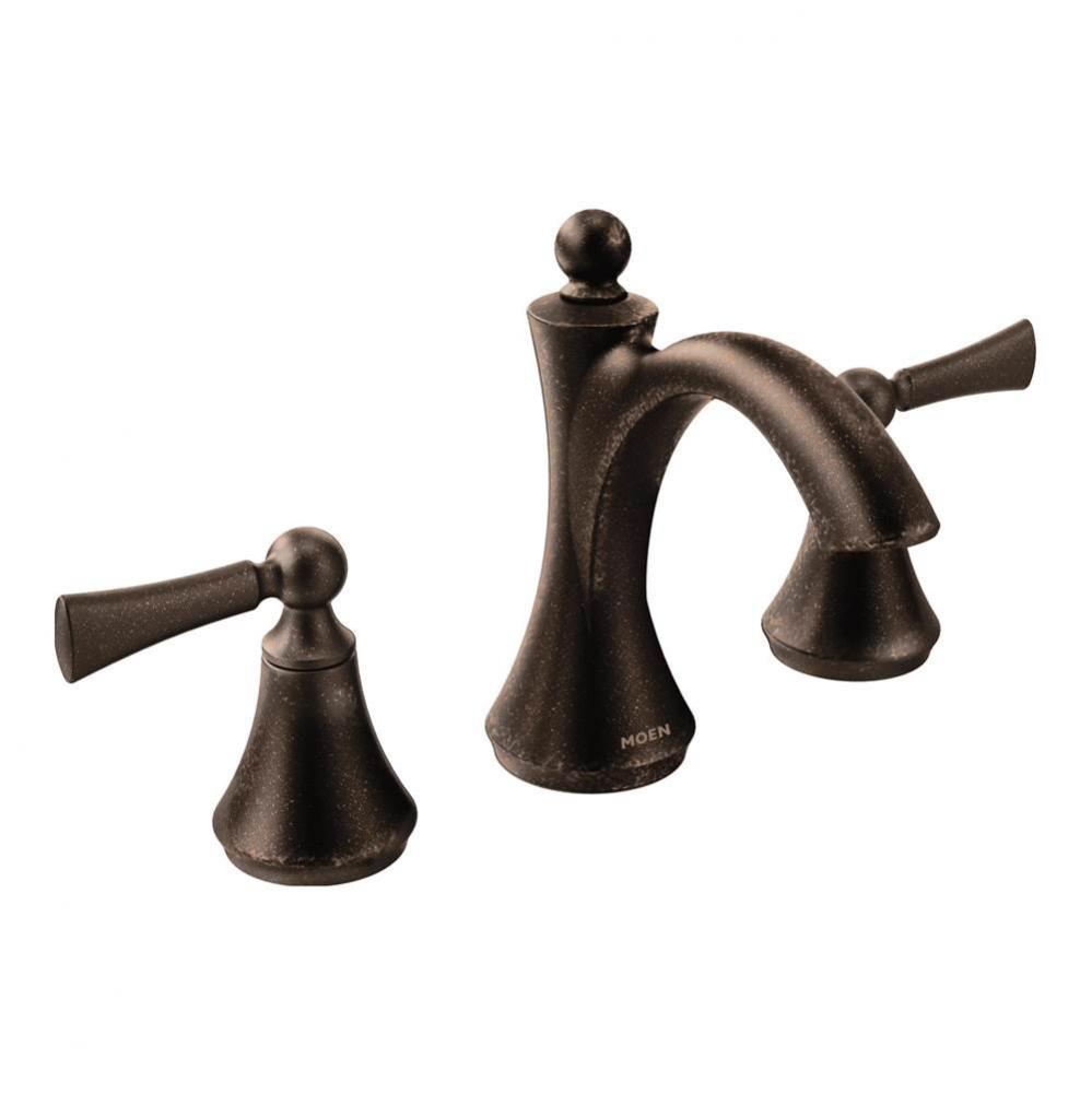 Wynford 8 in. Widespread 2-Handle High-Arc Bathroom Faucet in Oil Rubbed Bronze (Valve Sold Separa