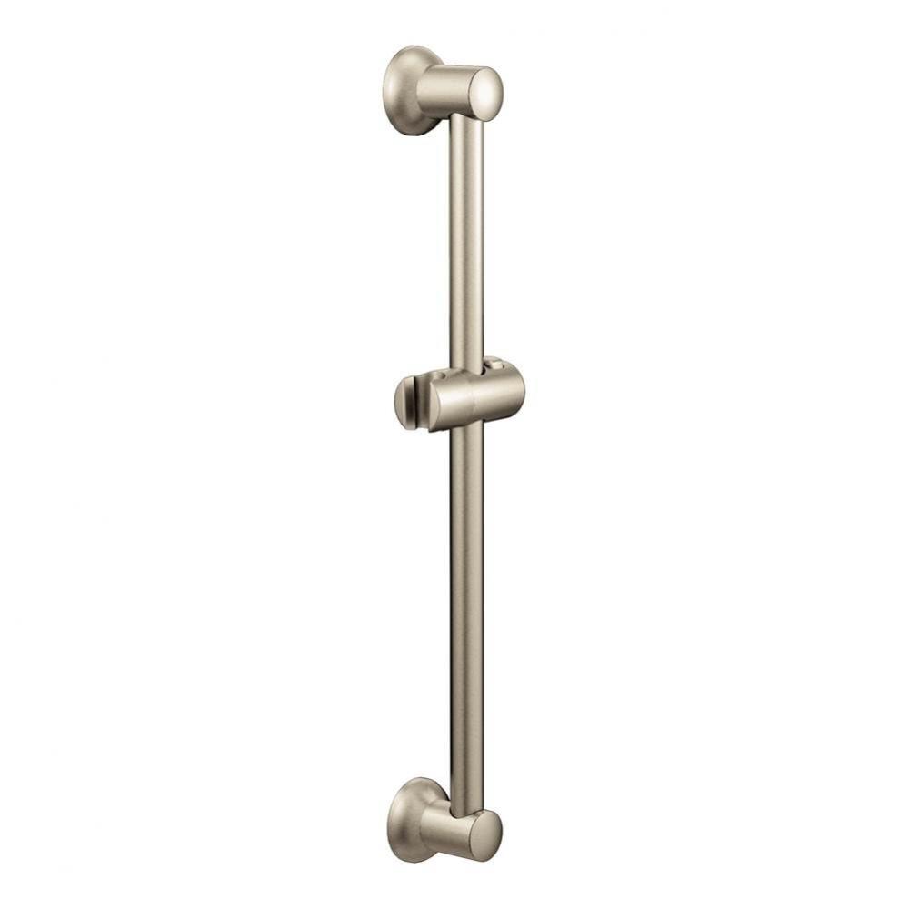 Handshower 30-Inch Adjustable Slidebar Assembly, Brushed Nickel