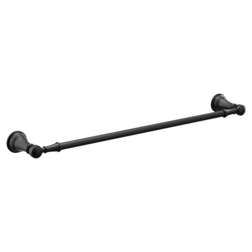 Matte Black 24&apos;&apos; Towel Bar