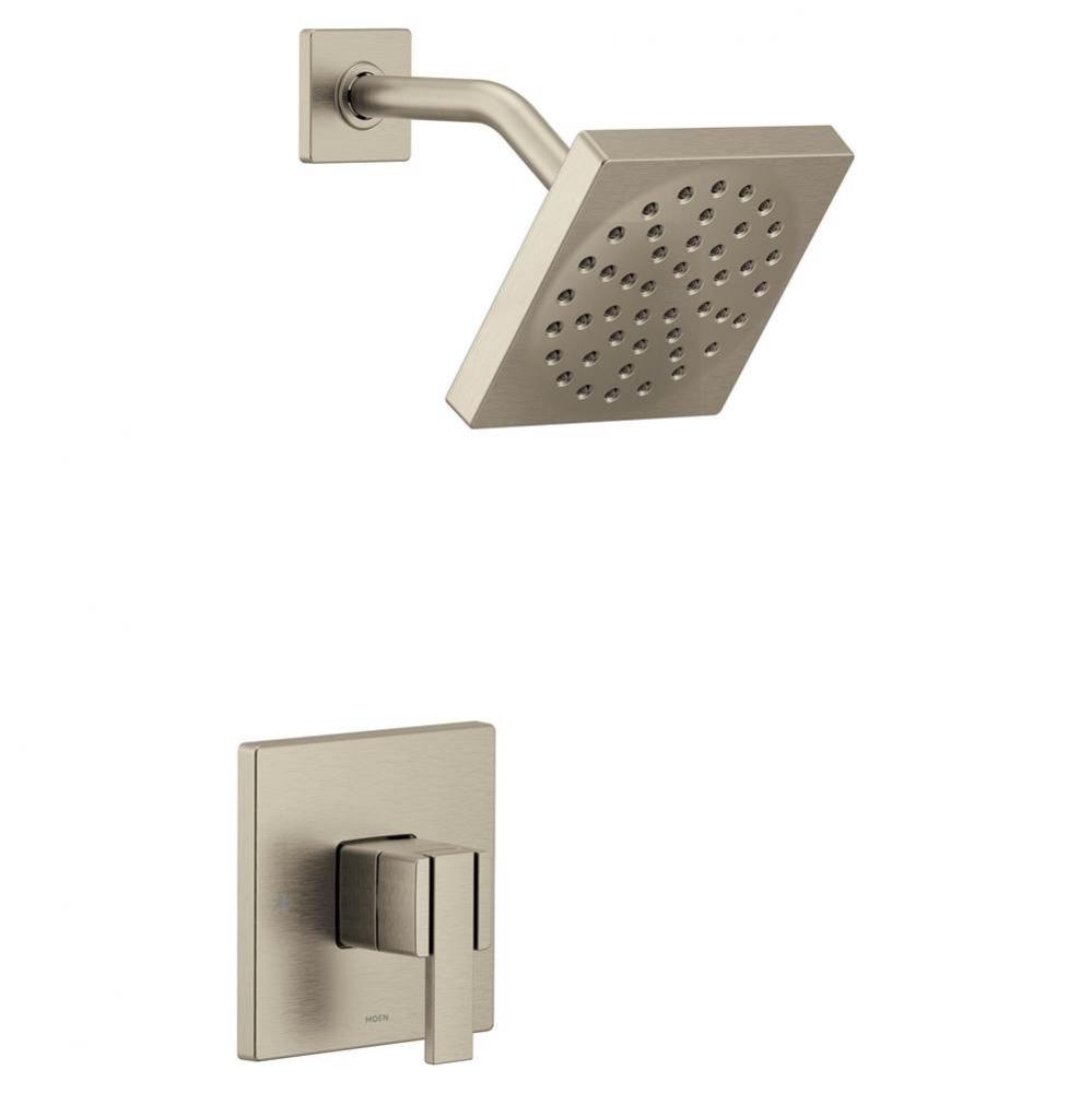 90 Degree M-CORE 3-Series 1-Handle Shower Trim Kit in Brushed Nickel (Valve Sold Separately)