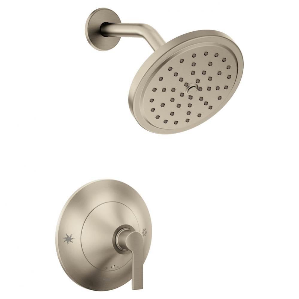 Doux Posi-Temp Shower Only Kit, Valve Required, Brushed Nickel