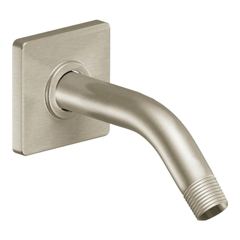 90-Degree 8-Inch Shower Arm, Brushed Nickel