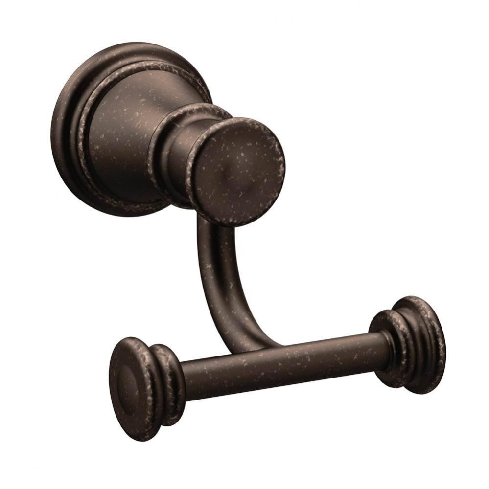 Oil Rubbed Bronze Double Robe Hook