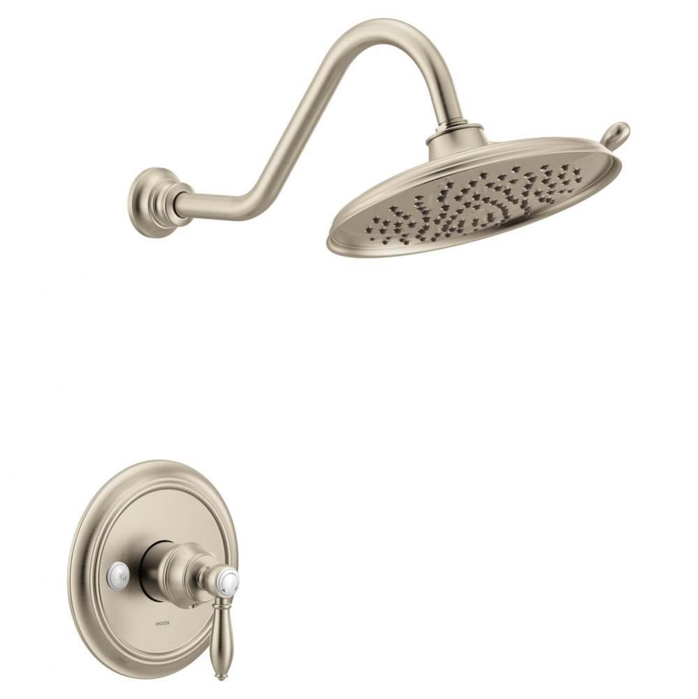 Weymouth M-CORE 3-Series 1-Handle Eco-Performance Shower Trim Kit in Brushed Nickel (Valve Sold Se