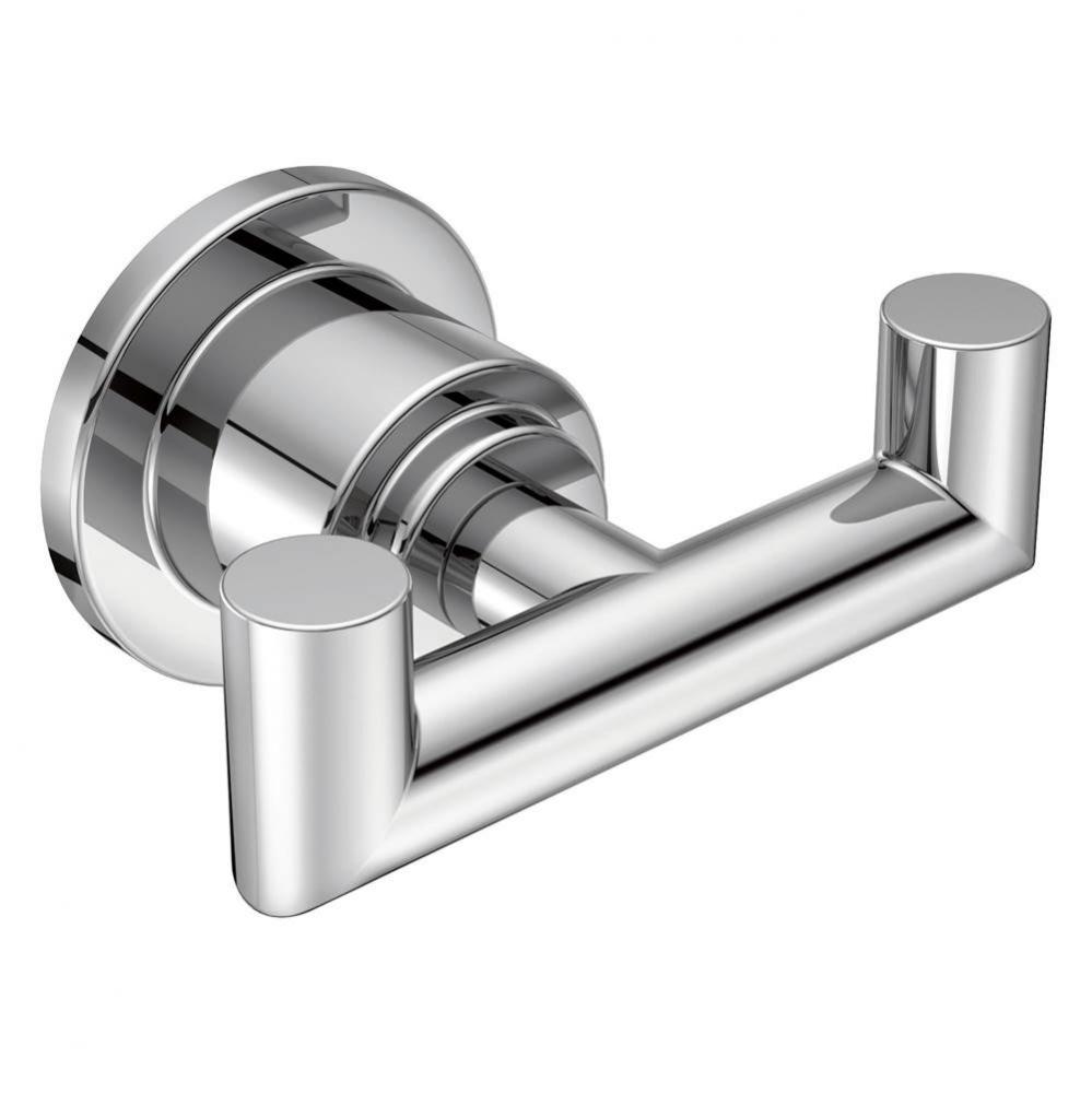 Chrome Double Robe Hook