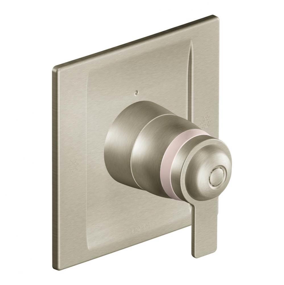 90 Degree ExactTemp Valve Trim in Brushed Nickel (Valve Sold Separately)