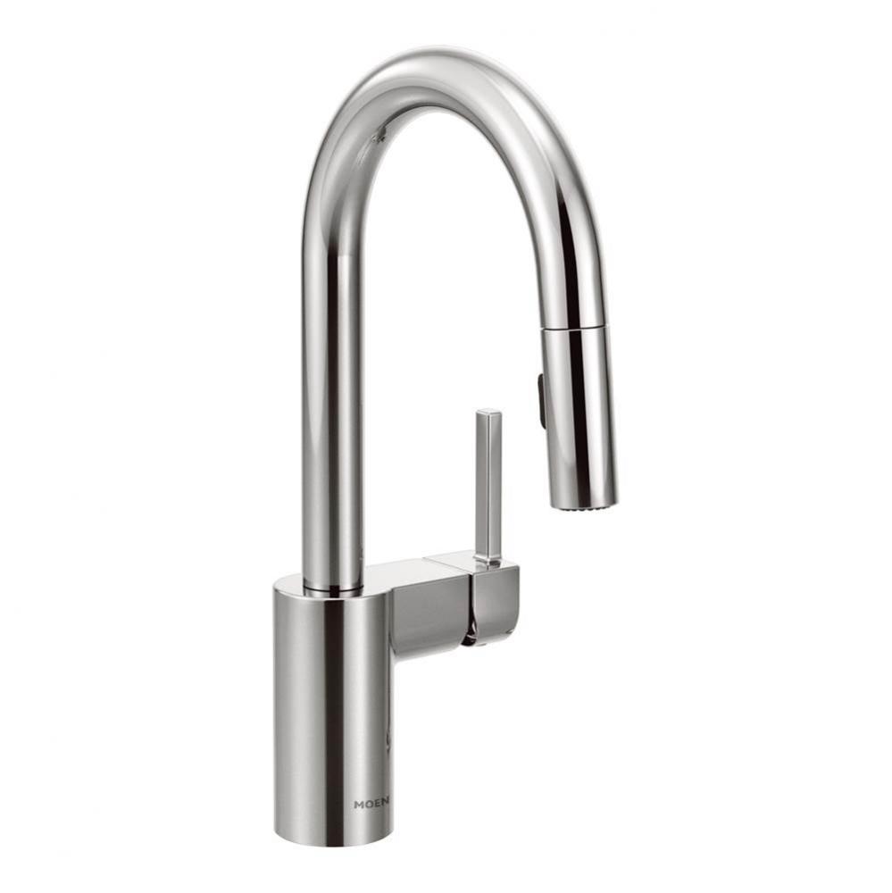Align One-Handle Pulldown Bar Faucet with Power Clean featuring Reflex, Chrome