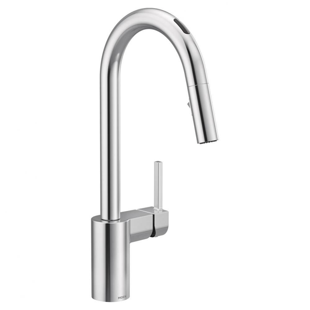 Align Smart Faucet Touchless Pull Down Sprayer Kitchen Faucet with Voice Control and Power Boost,