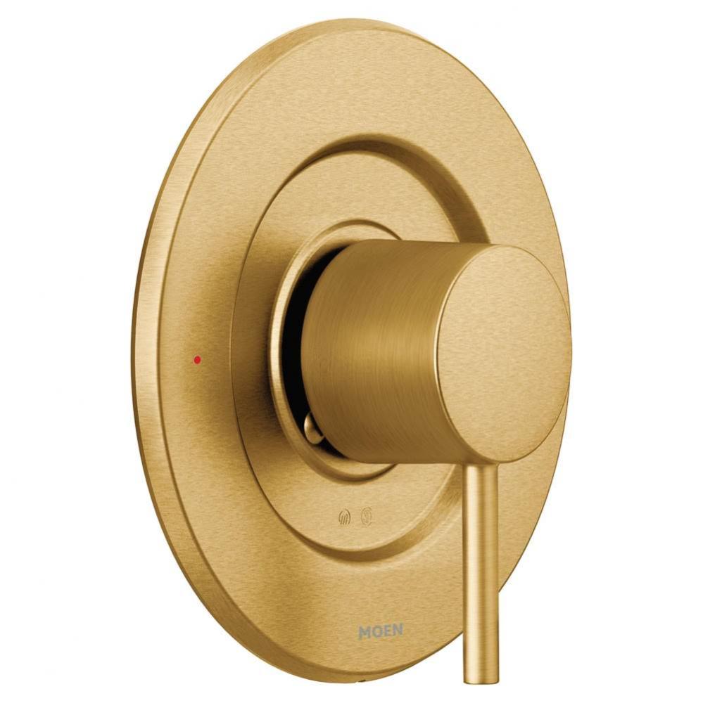 Align Moentrol Volume Control Modern Shower Valve Trim Kit, Valve Required, Brushed Gold