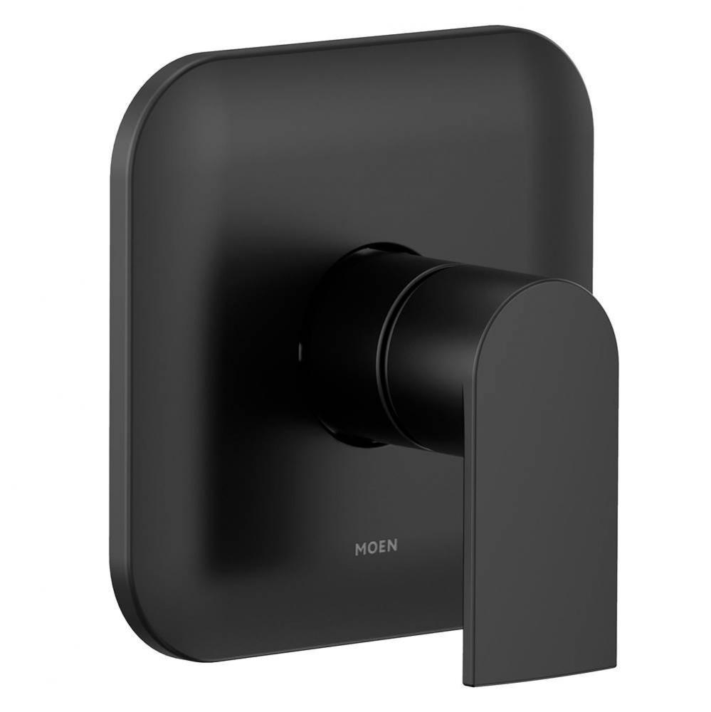 Genta M-CORE 2-Series 1-Handle Shower Trim Kit in Matte Black (Valve Sold Separately)