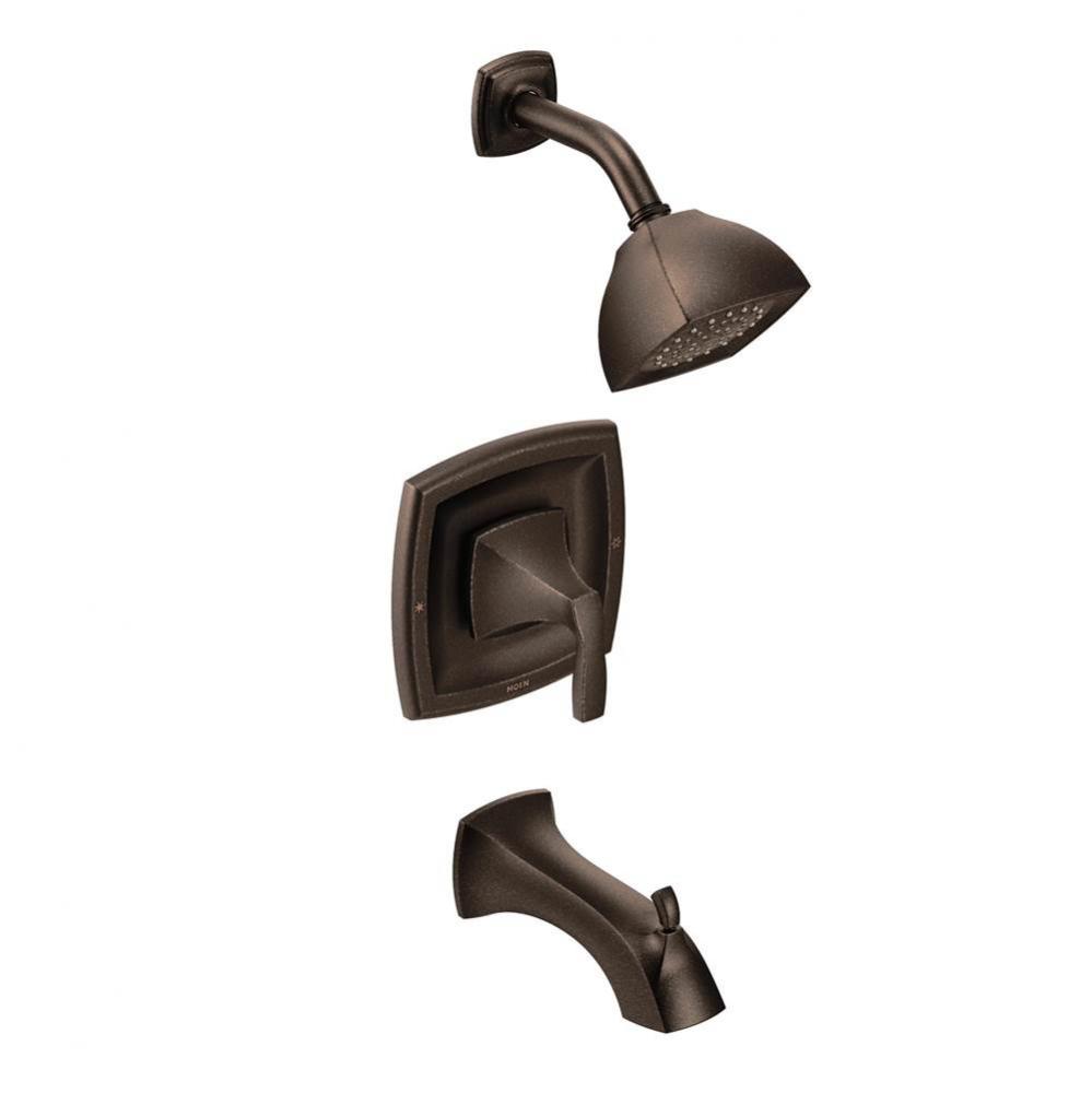 Voss Posi-Temp Single-Handle Tub and Shower Trim Kit with Eco-Performance in Oil Rubbed Bronze (Va