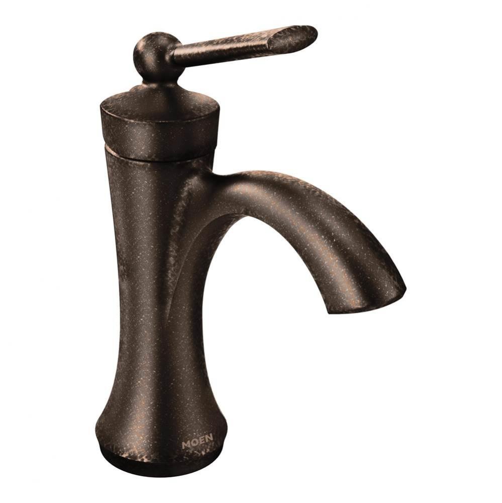 Wynford One-Handle High-Arc Bathroom Faucet with Drain Assembly, Oil Rubbed Bronze