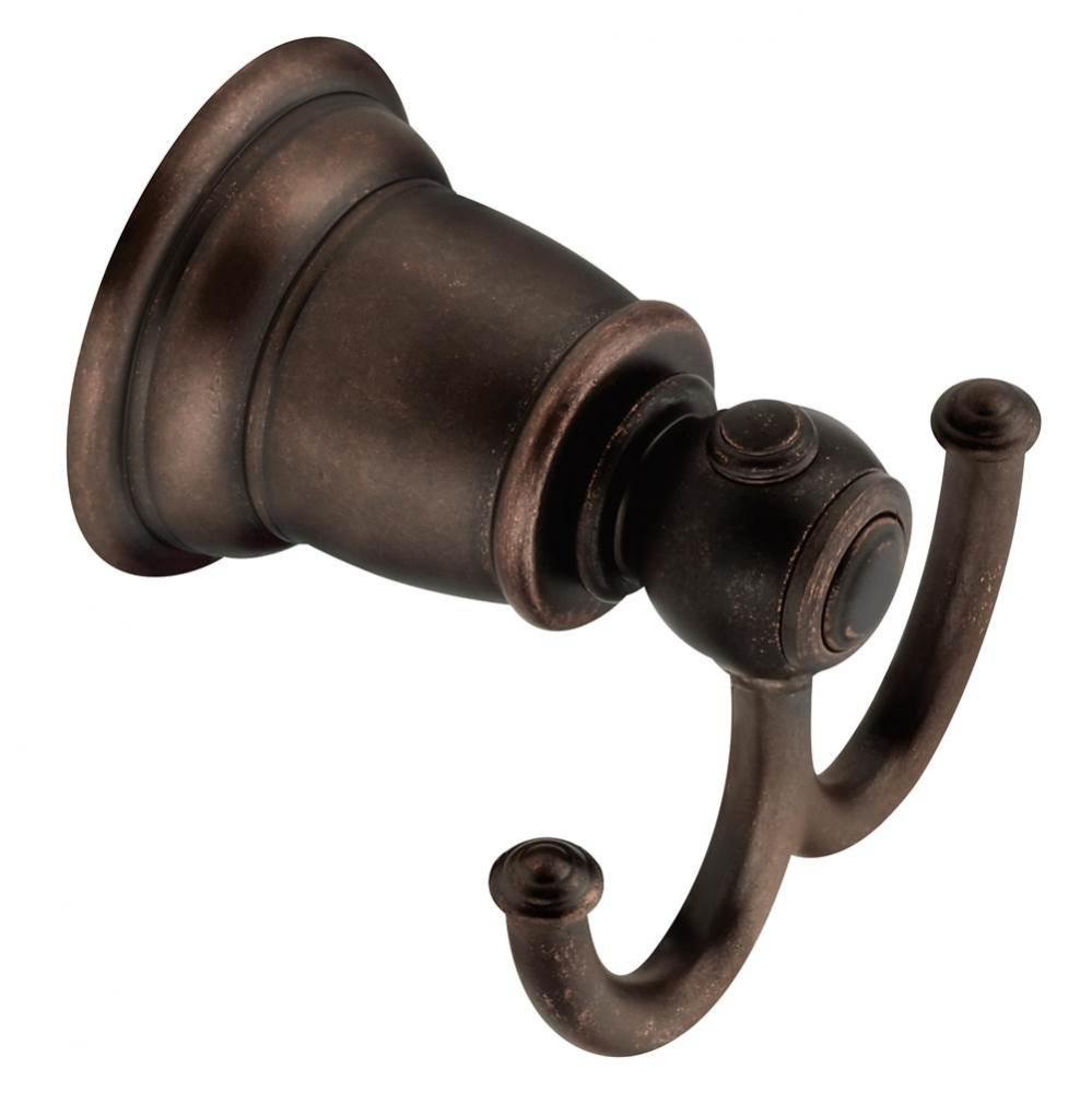 Oil Rubbed Bronze Double Robe Hook