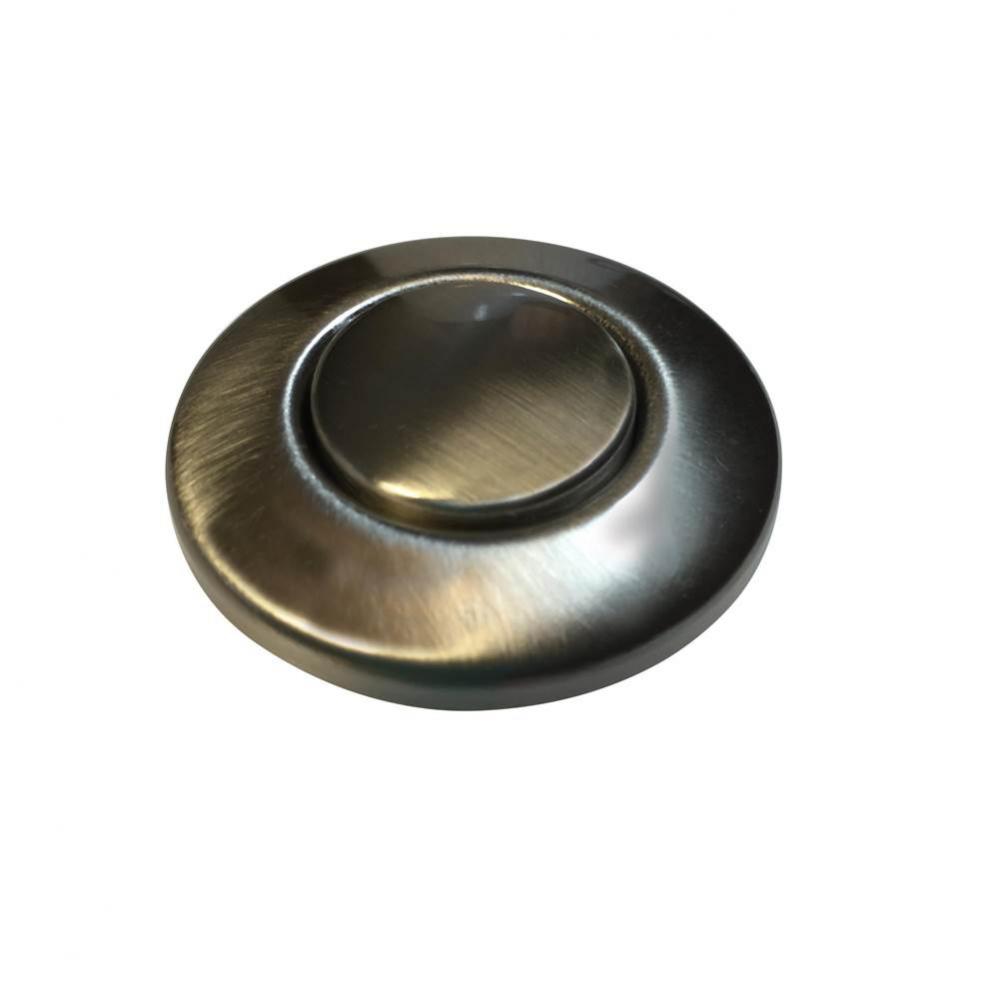 Satin Nickel Disposal Air Switch Button