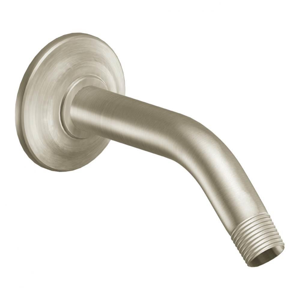Icon 6-Inch Shower Arm, Brushed Nickel