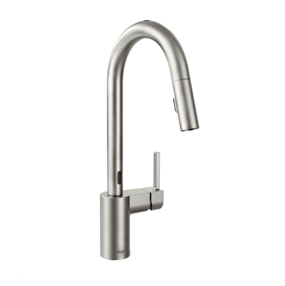 Align Motionsense Two-Sensor Touchless One-Handle High Arc Modern Pulldown Kitchen Faucet with Ref