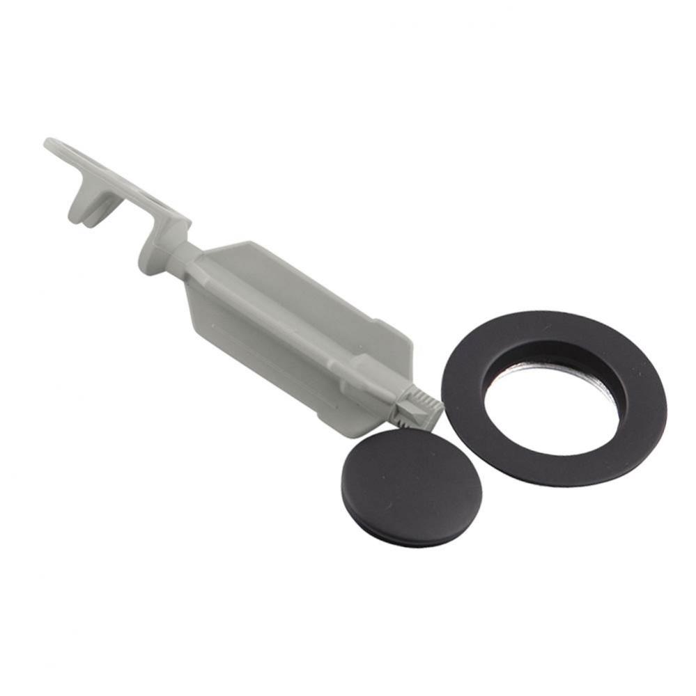 Replacement Bathroom Sink Drain Plug and Seat, Wrought Iron