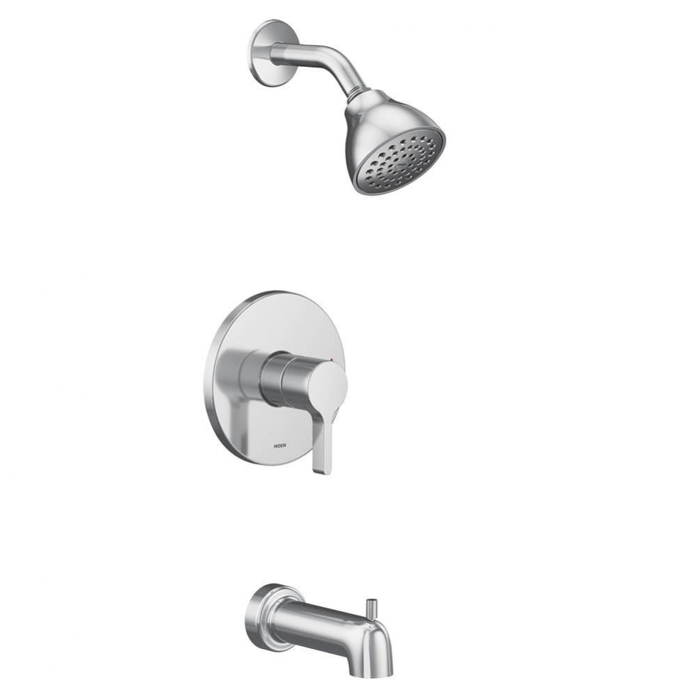 Vichy M-CORE 2-Series Eco Performance 1-Handle Tub and Shower Trim Kit in Chrome (Valve Sold Separ