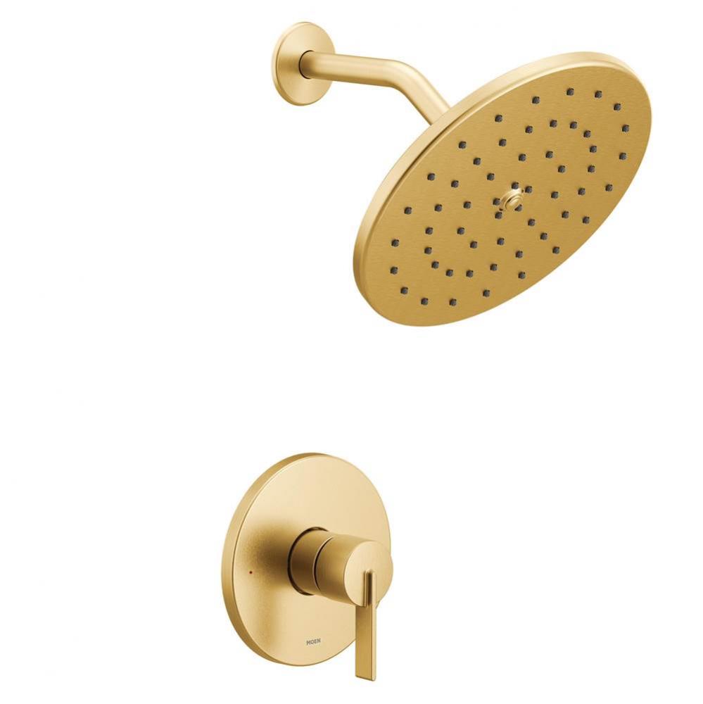 Cia M-CORE 3-Series 1-Handle Eco-Performance Shower Trim Kit in Brushed Gold (Valve Sold Separatel