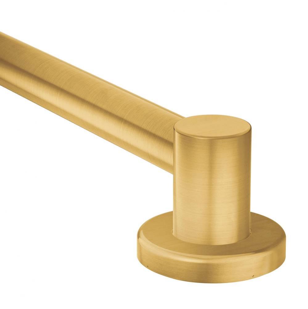 Brushed Gold 24&apos;&apos; Designer Grab Bar