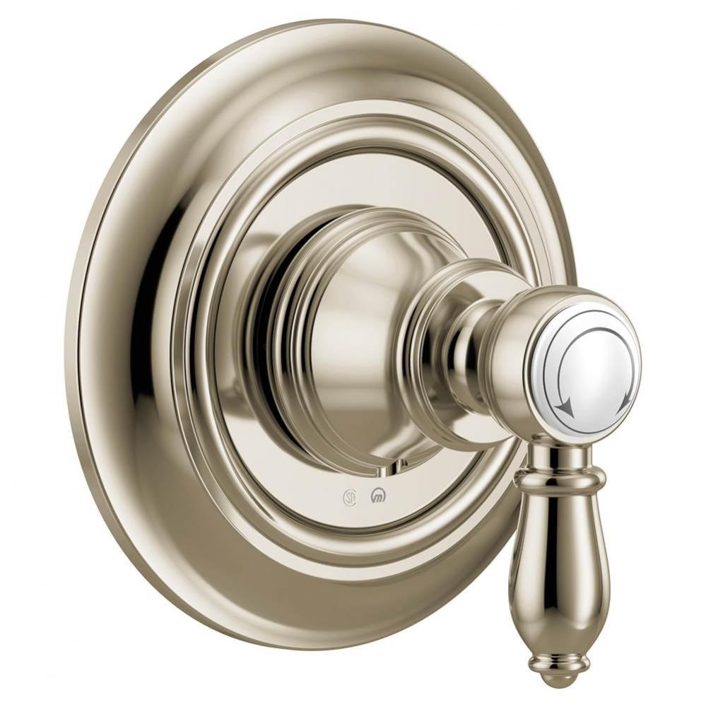 Weymouth 1-Handle M-CORE Transfer Valve Trim Kit in Polished Nickel (Valve Sold Separately)