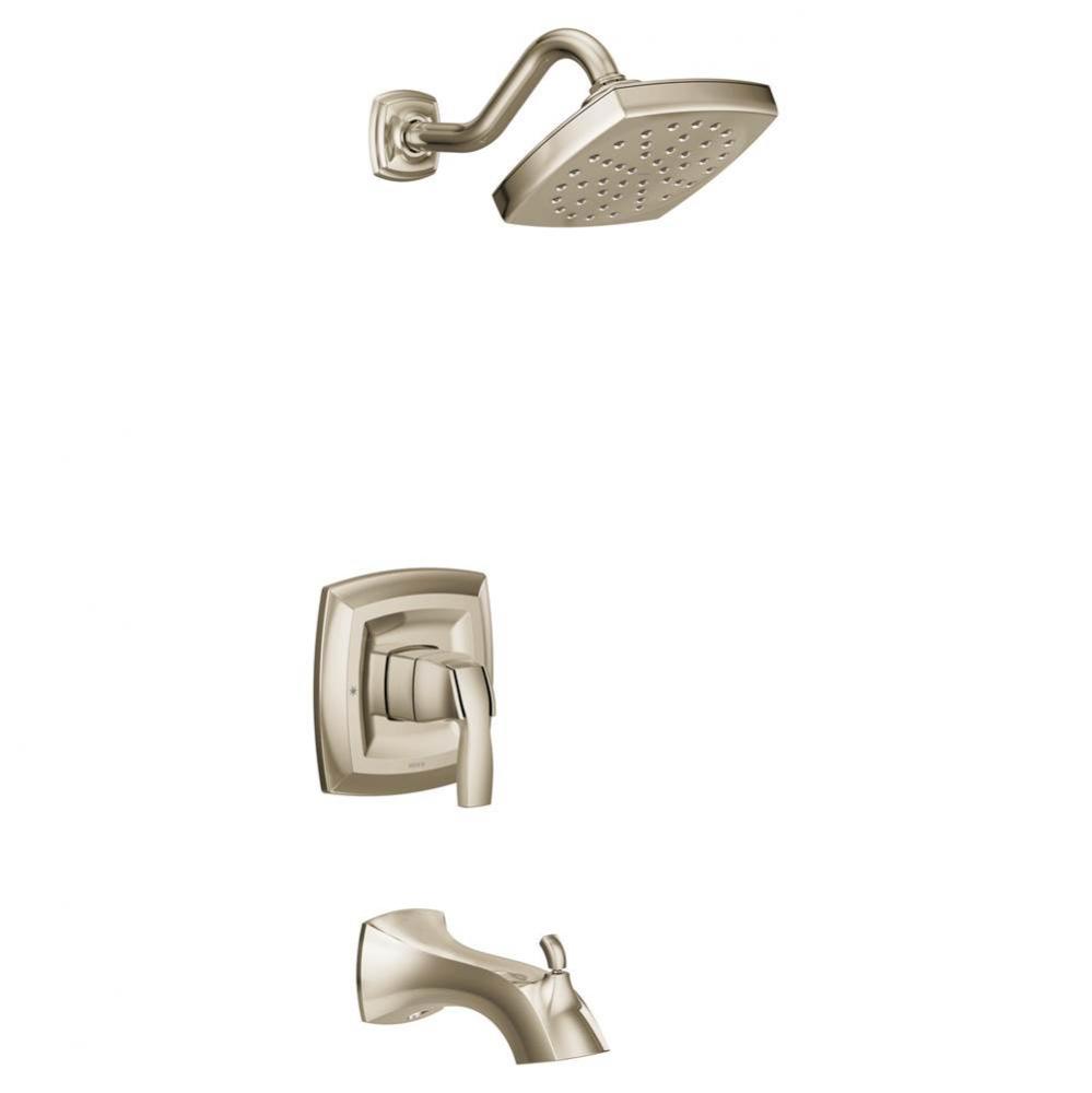Voss M-CORE 3-Series 1-Handle Tub and Shower Trim Kit in Polished Nickel (Valve Sold Separately)