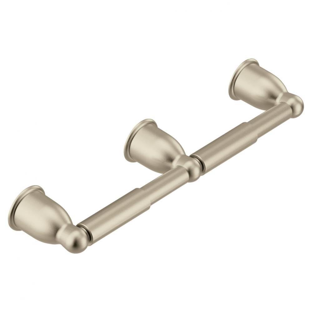 Satin Nickel Double Paper Holder