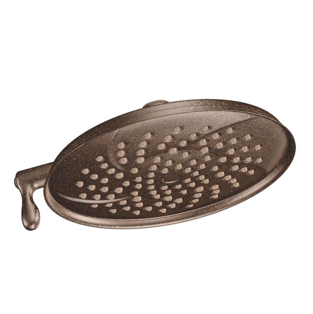 Isabel Multi-Function Two-Function 8-Inch Diameter Rainshower Showerhead, Oil Rubbed Bronze