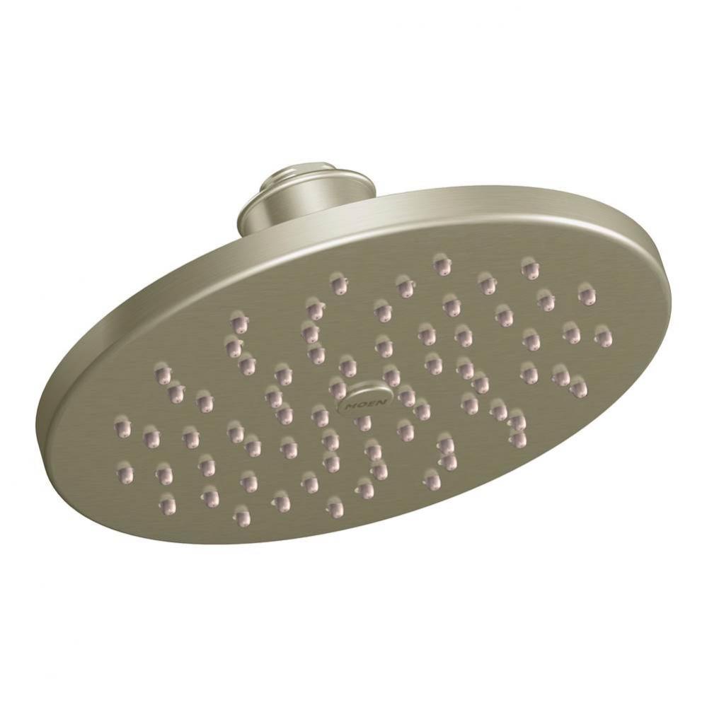8&apos;&apos; Single-Function Rainshower Showerhead with Immersion Technology at 2.5 GPM Flow Rate