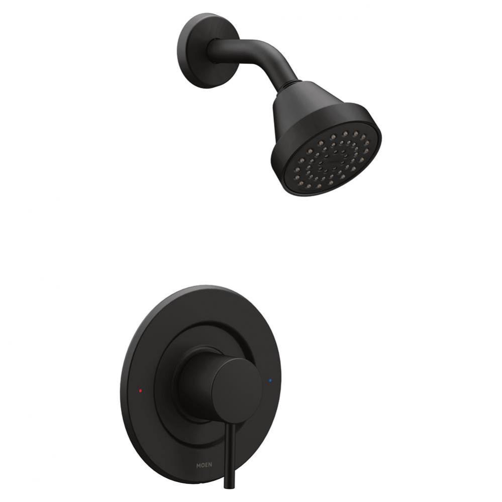 Align Single-Handle Posi-Temp Shower Faucet Trim Kit in Matte Black (Valve Sold Separately)