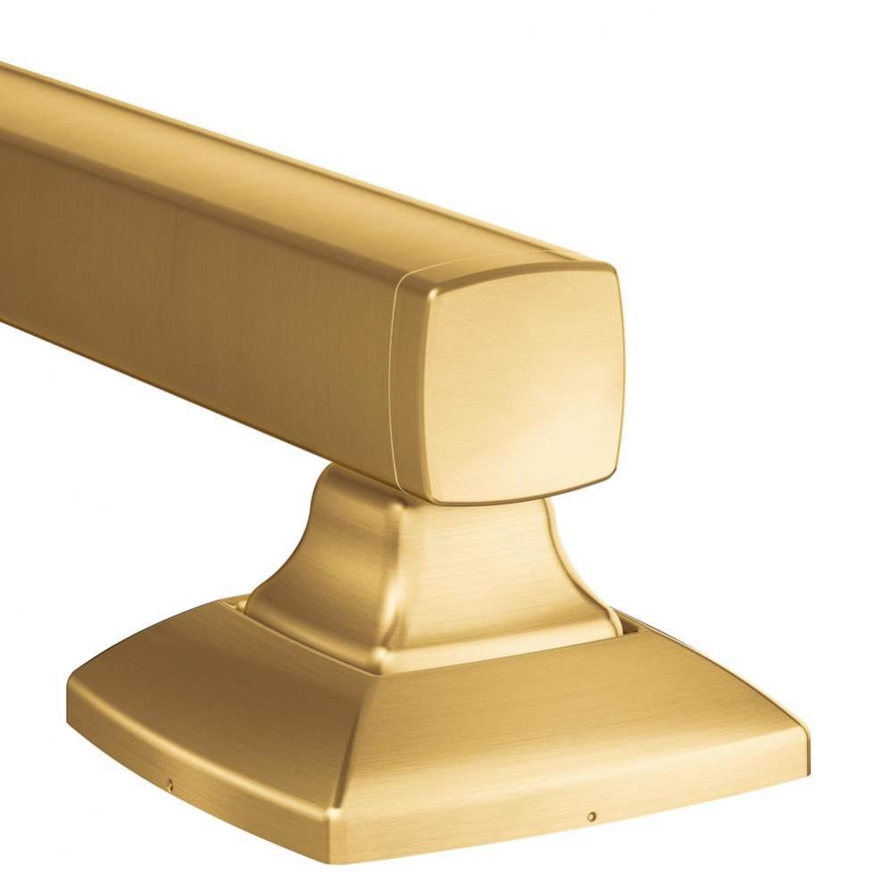 Brushed Gold 12&apos;&apos; Designer Grab Bar