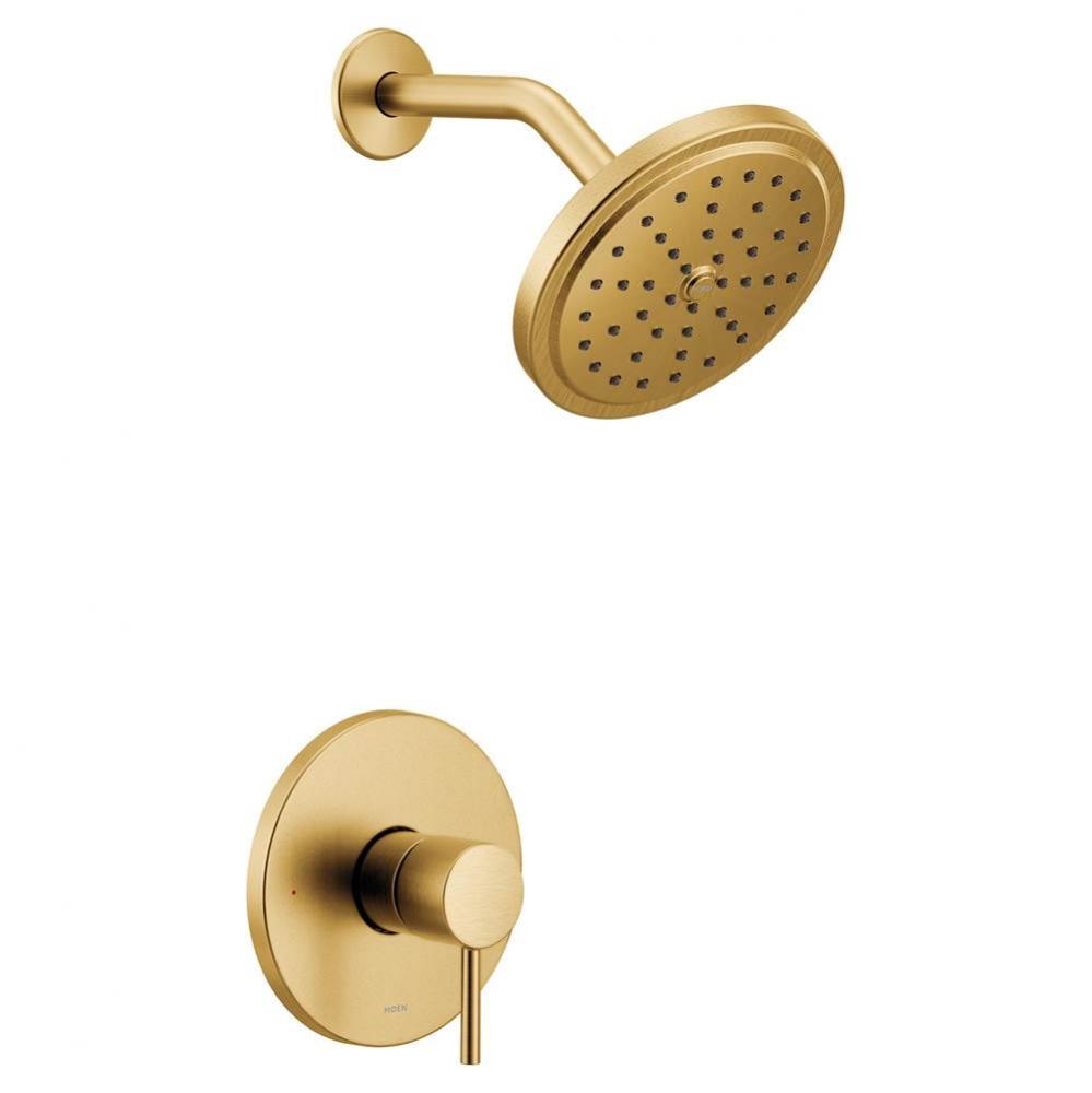 Align M-CORE 3-Series 1-Handle Shower Trim Kit in Brushed Gold (Valve Sold Separately)