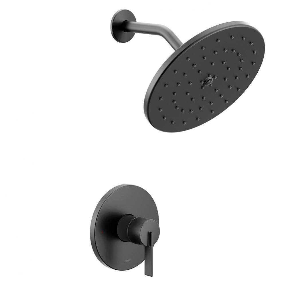 Cia M-CORE 3-Series 1-Handle Shower Trim Kit in Matte Black (Valve Sold Separately)