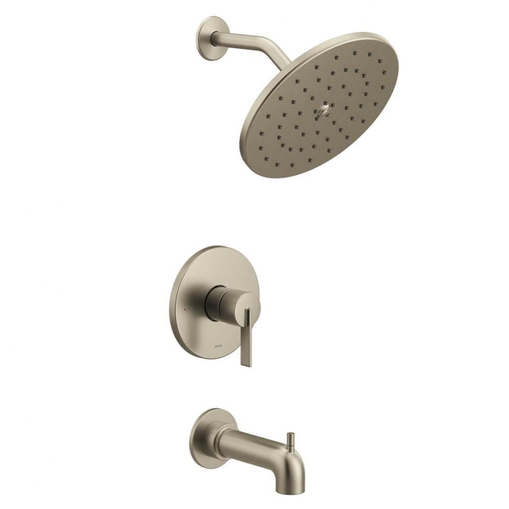 Cia M-CORE 3-Series 1-Handle Tub and Shower Trim Kit in Brushed Nickel (Valve Sold Separately)