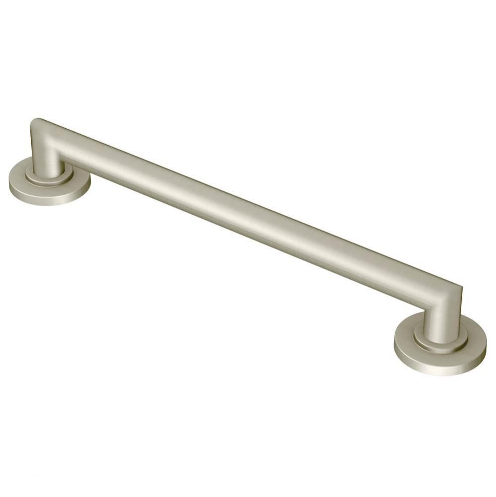 Bathroom Safety 36-Inch Stainless Steel Modern Bathroom Grab Bar, Brushed Nickel