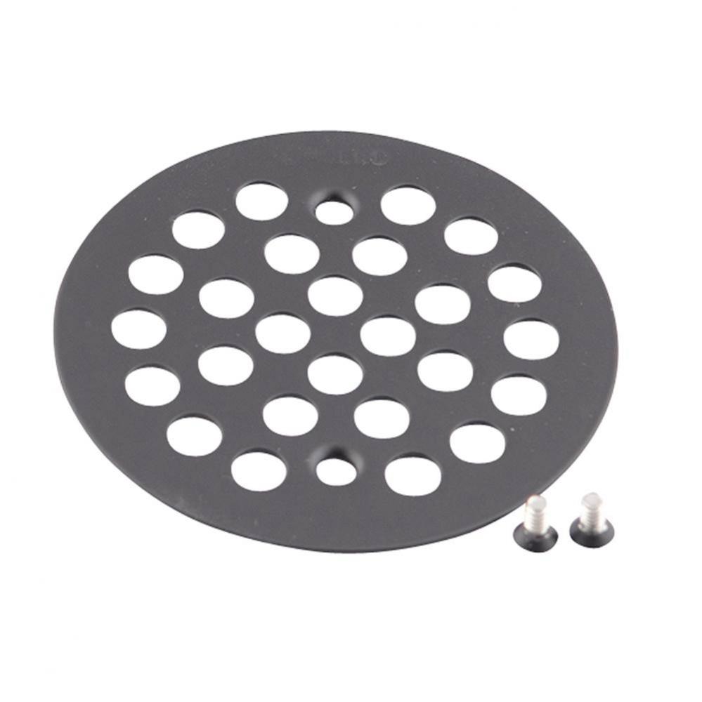 4-1/4-Inch Screw-In Shower Strainer, Wrought Iron