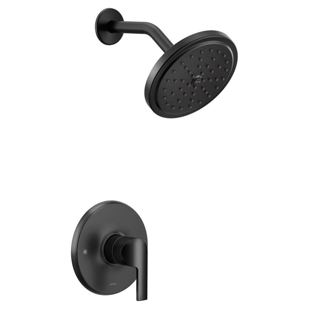 Doux M-CORE 3-Series 1-Handle Shower Trim Kit in Matte Black (Valve Sold Separately)