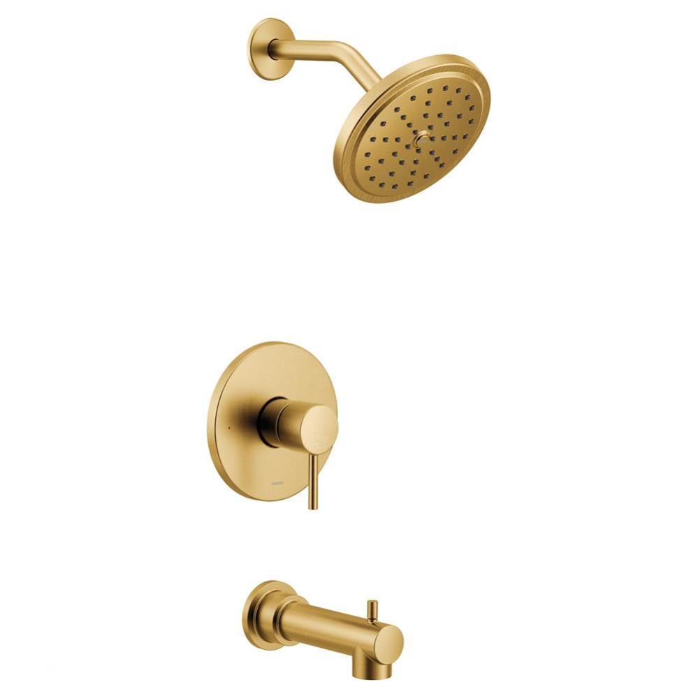 Align M-CORE 3-Series 1-Handle Eco-Performance Tub and Shower Trim Kit in Brushed Gold (Valve Sold