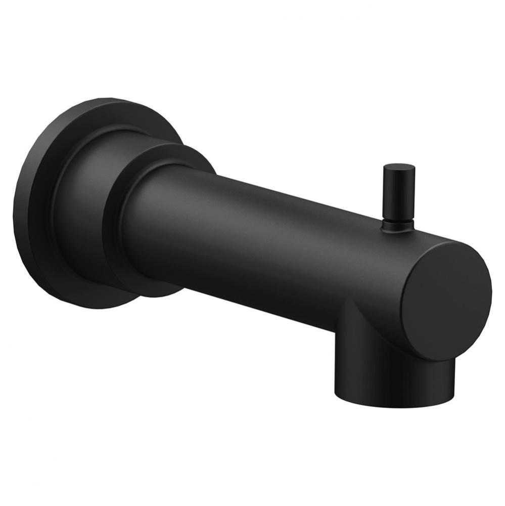 Align Tub Shower Diverter Spout, Matte Black