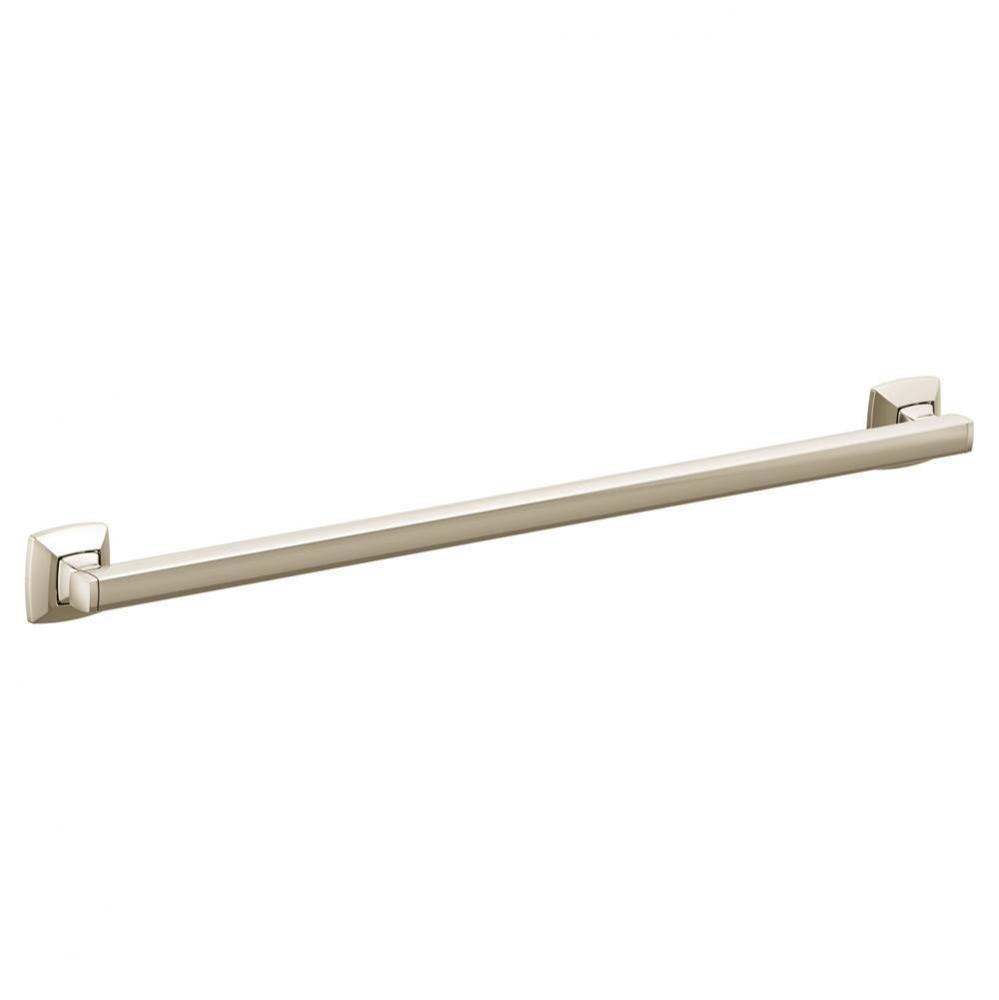 Polished Nickel 24&apos;&apos; Designer Grab Bar