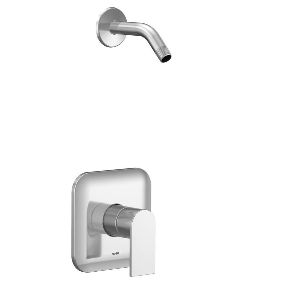 Genta M-CORE 2-Series 1-Handle Shower Trim Kit in Chrome (Valve Sold Separately)
