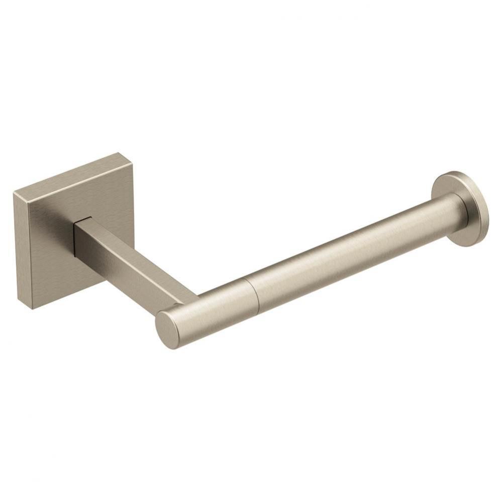 Brushed Nickel Single-Post Paper Holder