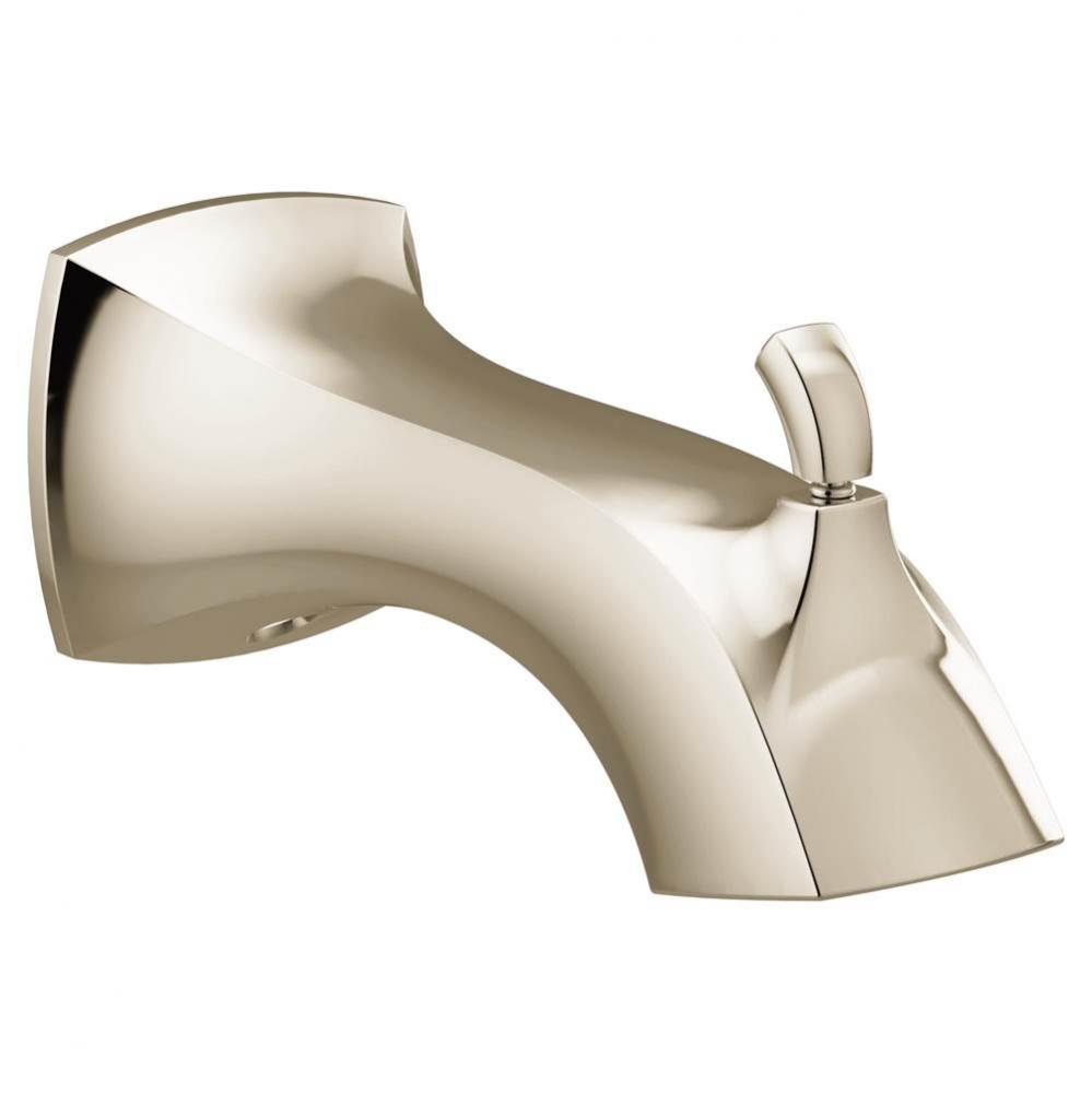 Voss 1/2-Inch Slip Fit Connection Diverter Tub Spout, Polished Nickel