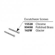 Moen 163W - Escutcheon screws