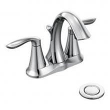 Moen 66411 - Chrome two-handle bathroom faucet