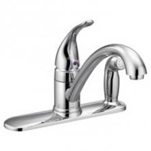 Moen 7083 - Chrome one-handle kitchen faucet