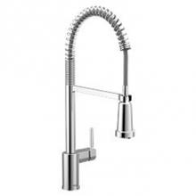 Moen F5923 - Chrome One-Handle Filtering Pulldown Kitchen Faucet