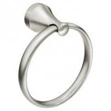 Moen MY6286BN - Spot Resist Brushed Nickel Towel Ring